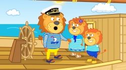 انیمیشن خانواده شیر قسمت 244 - lion family